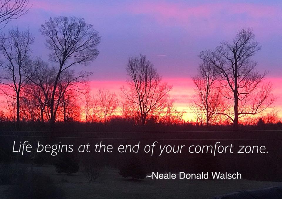 Expanding your comfort zone